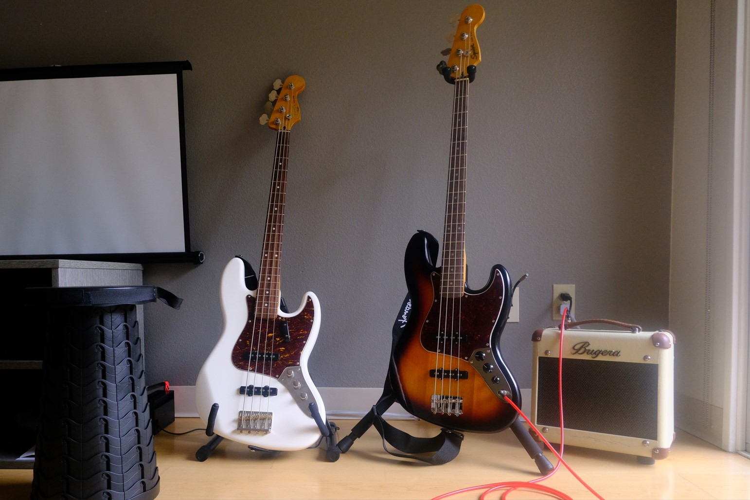 bass guitars